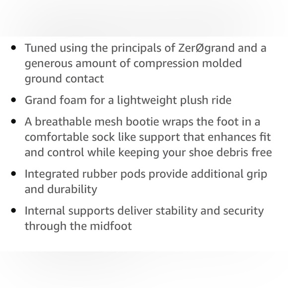 Cole Haan Zero Grand Overtake All Terrain Shoe Sneaker Trainer Hiking Sport Gym - Picture 16 of 16